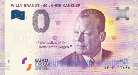 XEHE-2019-1 WILLY BRANDT - 50 JAHRE KANZLER 
