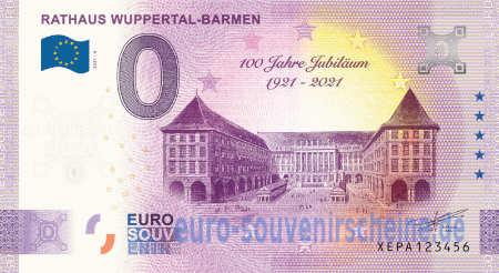 XEPA-2021-4 RATHAUS WUPPERTAL-BARMEN 