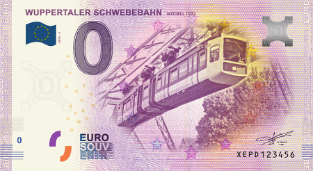 XEPD-2018-2 WUPPERTALER SCHWEBEBAHN MODELL 1972