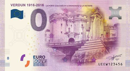 UEEW-2016-3 VERDUN 1916-2016 LA PORTE CHAUSSEE ET LE MONUMENT A LA VICTOIRE